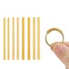 8pcs Ring Size Adjuster Spirals Spring Plastic Guards Jewelry Resizer Invisible Loose Rings Coil Wrap for Men and Women