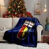 Lion Shield Genoa Throws Blanket Flannel Blankets Plush for Couch Bed Gifts for Men Women Travel picnic blanket Christmas fan gifts