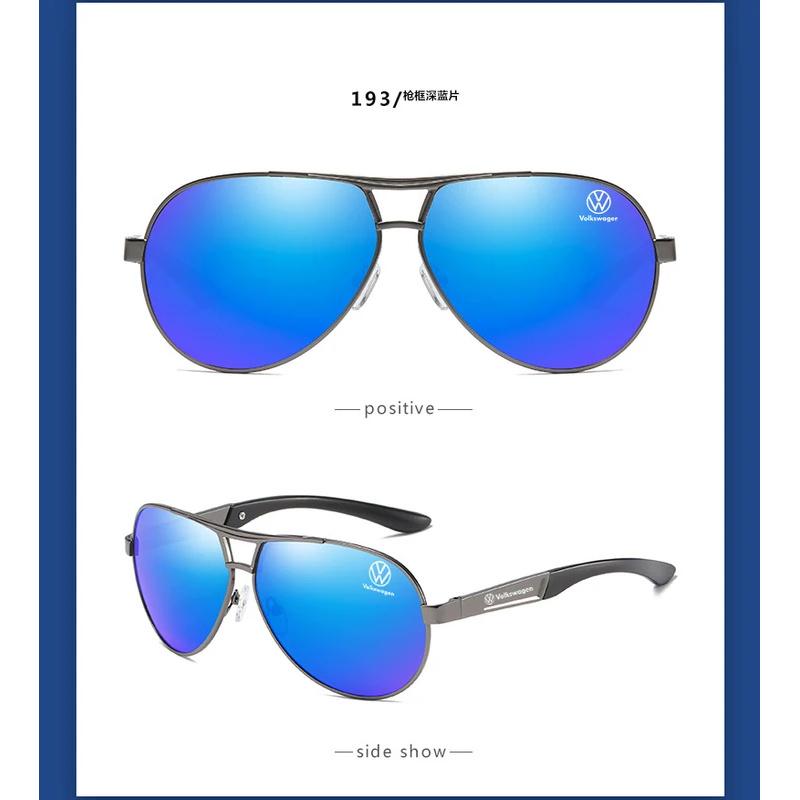 For VOLKSWAGEN VW Car High End Fashion Sunglasses Men Women Leisure Goggles Volkswagen R GTI Golf Touareg Jetta Polo Magotan Tig