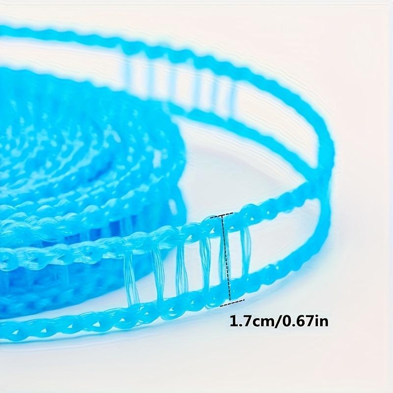 1 шт. утолщенная веревка для белья, улучшенная портативная утолщенная веревка для белья, противоскользящая ветрозащитная подвесная веревка, веревка для сушки одежды