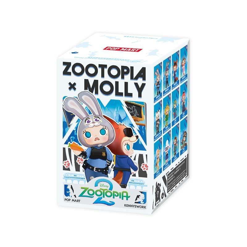 POP MART MOLLY × Zootopia Фигурки из серии кобрендинга Blind Box