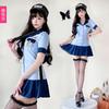 Halloween Costume Adult Policewoman Uniform Stewardess Navy Uniform Nightclub Police Performance Uniform Stage Dress