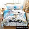 3D Print Anime Frieren Comfortable Duvet Quilt Cover Pillowcase Bedding Set Children Bedroom Decoration Home Textile