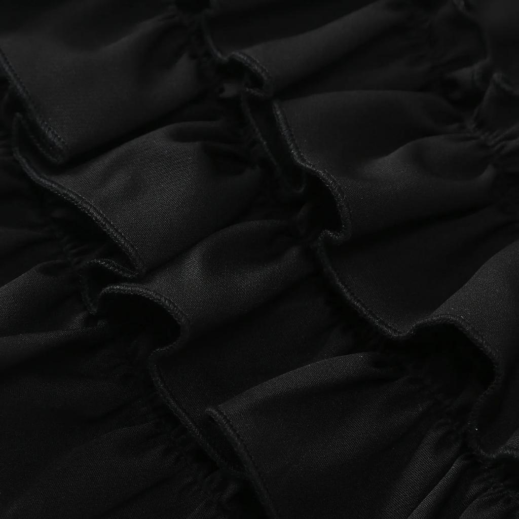 Летняя короткая многослойная юбка для девочек, модная универсальная школьная плиссированная юбка для детей-подростков, танцевальная юбка с высокой талией для детей 10-12 лет