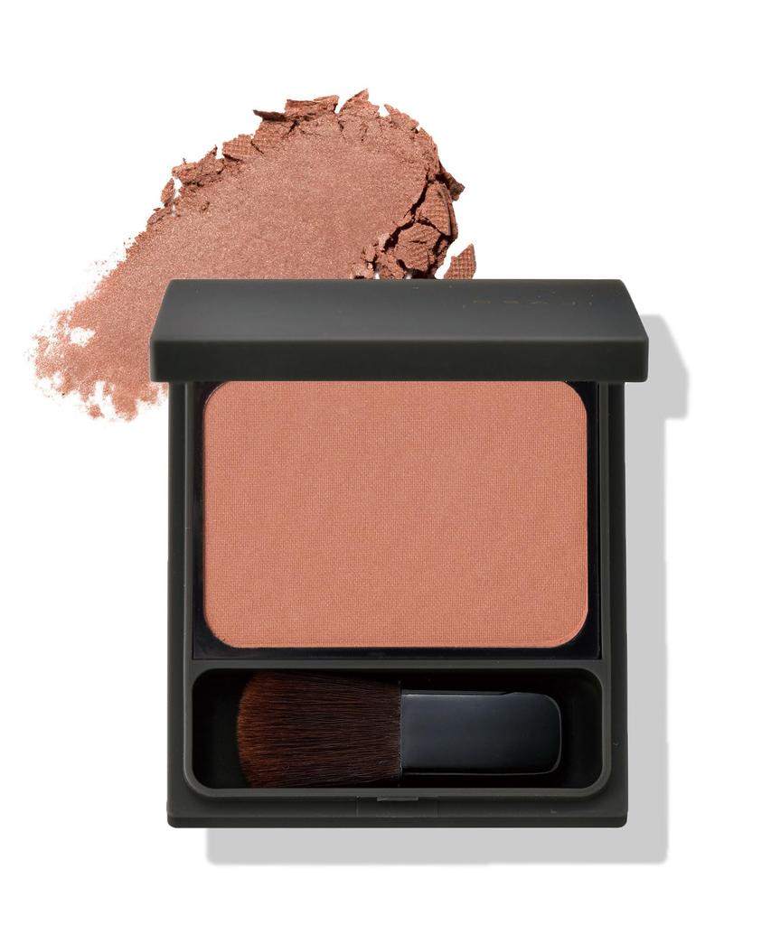 OSAJI Nuance Blush complexion and moisturizes cheeks prone to Natural translucent blends seamlessly into 7g Kazamuki "Improves dryness. color, finish,