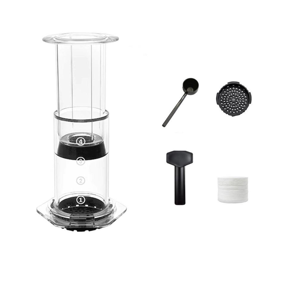 Портативный пресс-кофейник во французском стиле, ручная кофеварка, общий кофейник, чайник для кемпинга