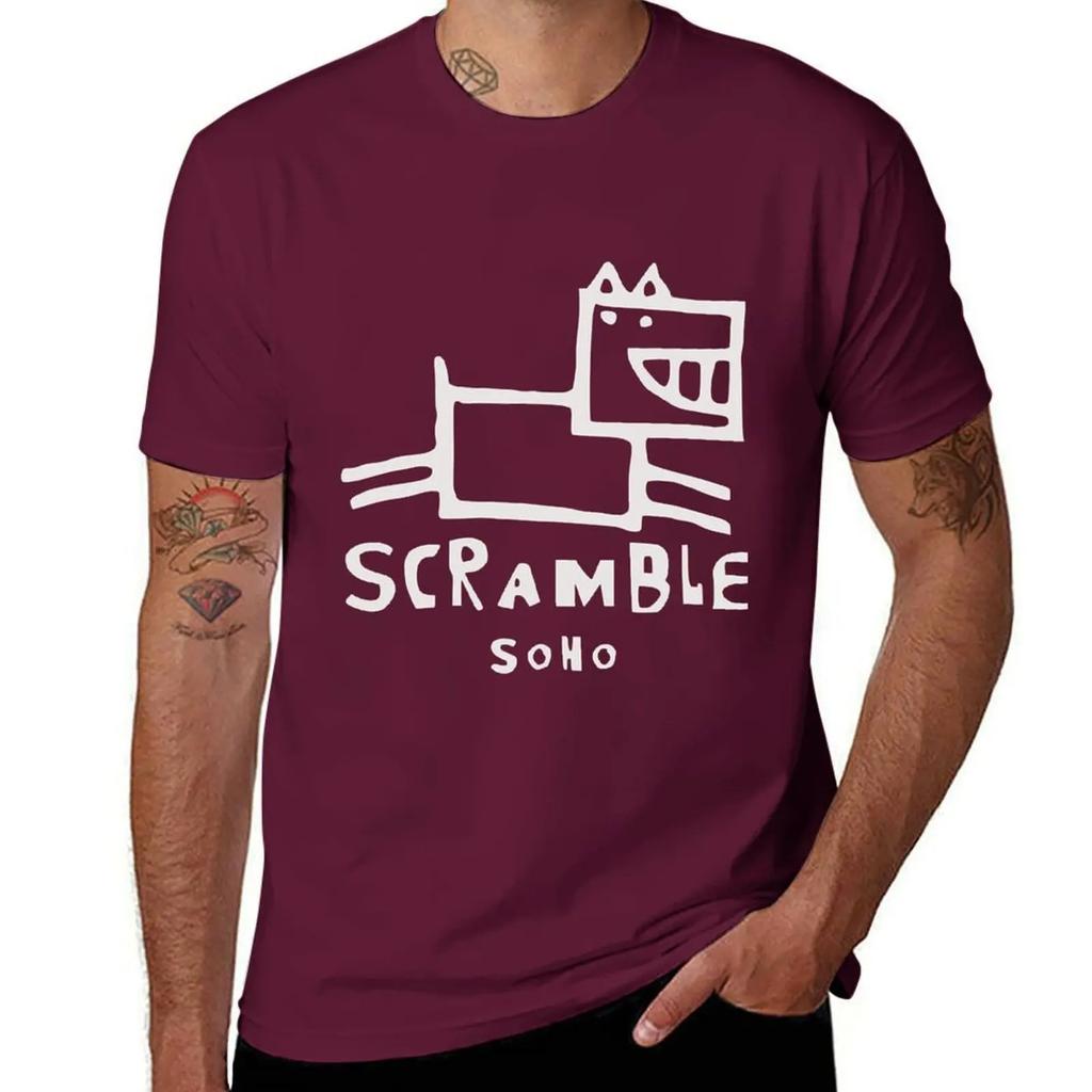 Scramble Studios Soho - Toast of London T-Shirt man clothes plus sizes plus size clothes plain black t shirts men