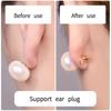 10pcs Comfortable Earring Backs Stylish Earring Backs with Pigs Nose/Flower Shape Unique Lifters for Heavy Earrings