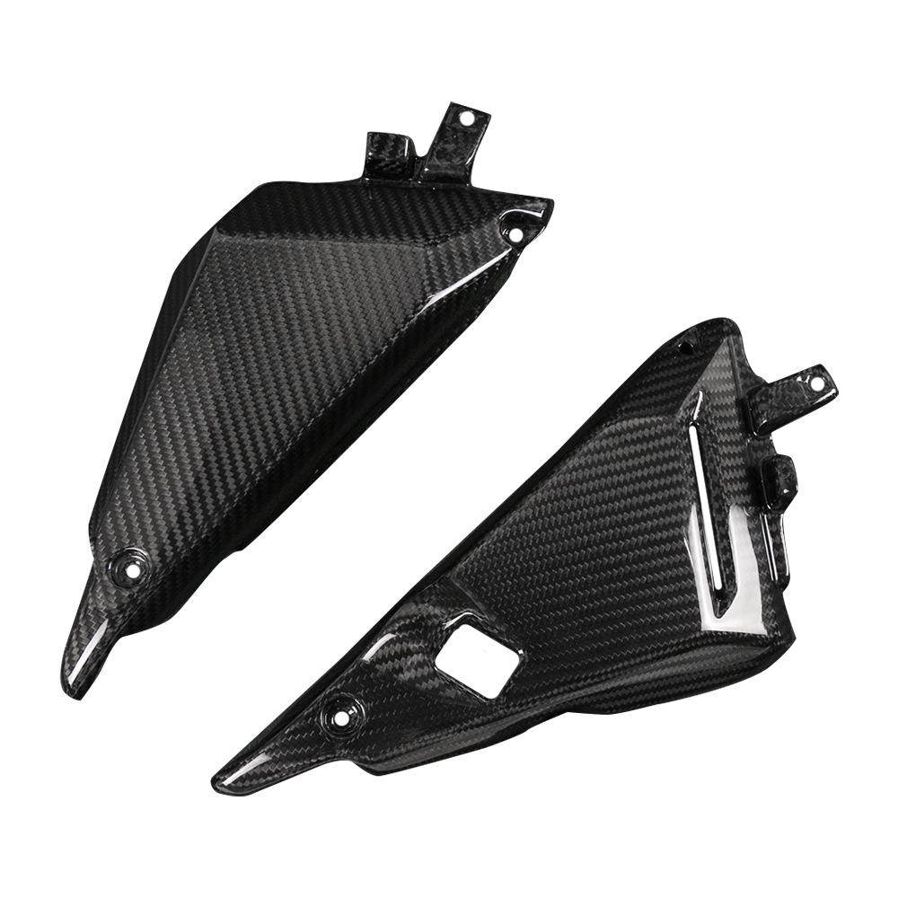 Carbon Fiber Under Seat Side Panel for Kawasaki Ninja 650, Suitable for Ages 14+