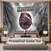 Custom Name Text Tapestry Scorpions Personalized Polyester Wall Tapestry For Bedroom And Room