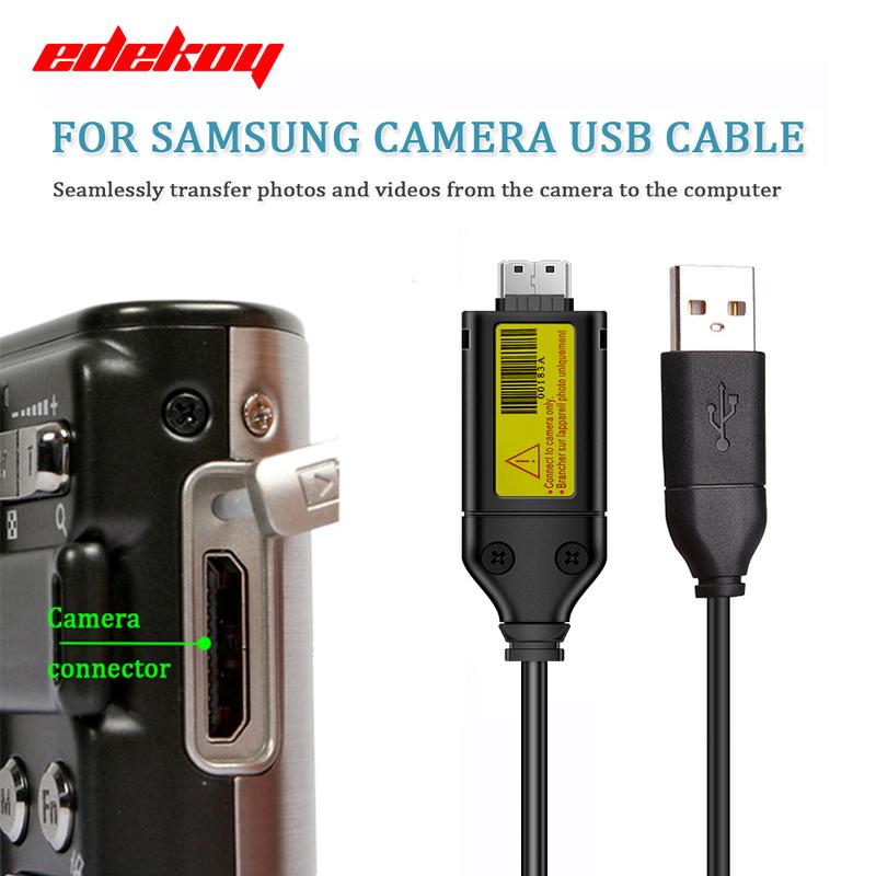 SUC-C3 USB Data Charging Cable Cord for Samsung Digital Camera ES10 ES55 ES57 ES60 ES63 ES65 ES67 ES70 ES71 ES73 ES74 ES75 ST10