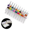 20pcs/set PCB Drill Bits Colorful Tungsten Carbide