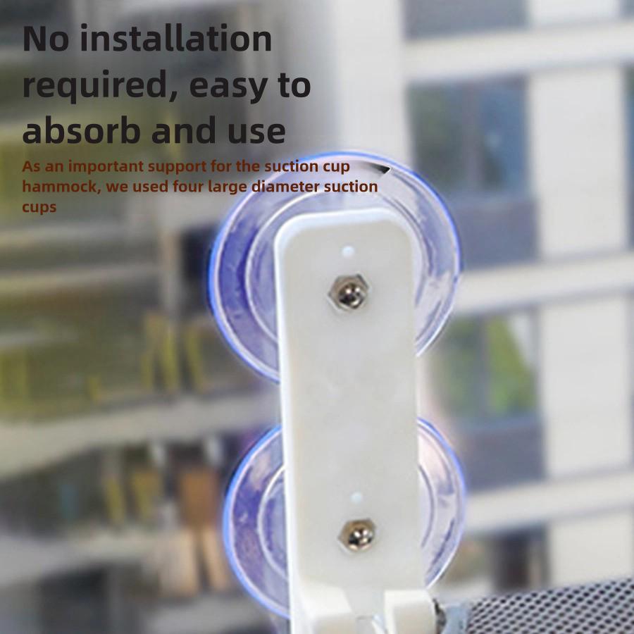 Не требующий сборки складной кошачий гамак, плюшевый сетчатый кошачий настенный гамак на присосках, платформа для прыжков