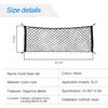 Car Rear Cargo Net, Adjustable Elastic Storage Organizer Net, Trunk Cargo Storage Net, Universal Fit For Car, Vehicle, SUV (43.3"X 15.8")