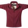 Plus Size, 9xl, Fleece Sweatshirt, Men, Warm, Thicken, Sweatshirt, Autumn Winter, Men Clothing, Solid Color