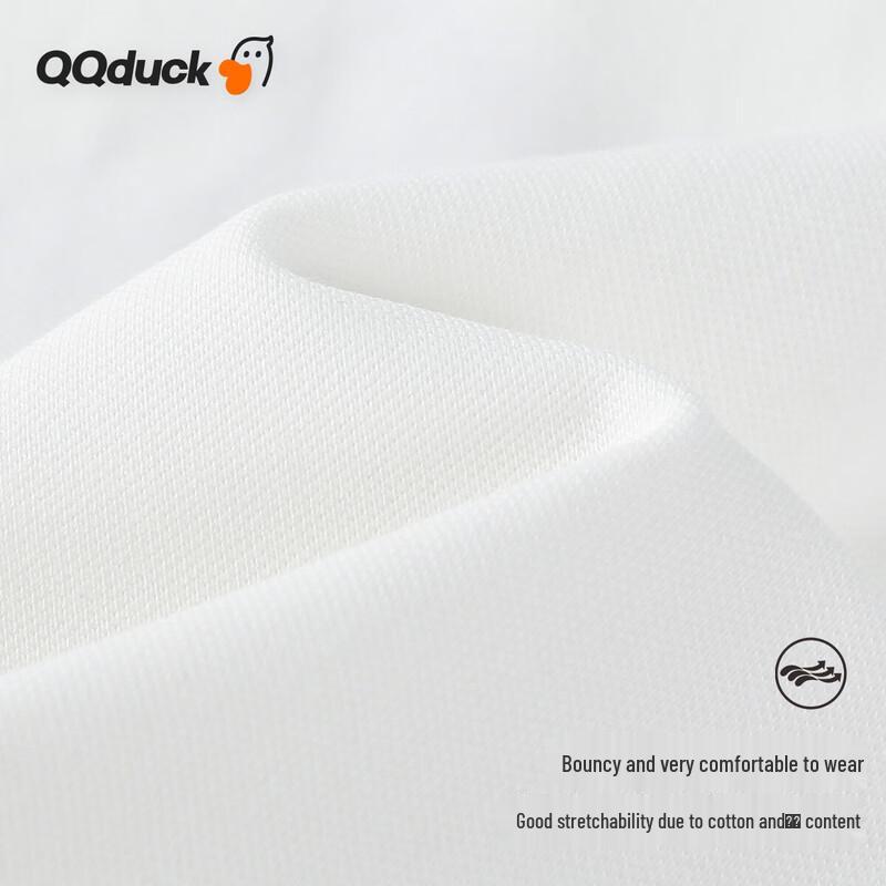 Детская футболка-поло с длинным рукавом QQ DUCK