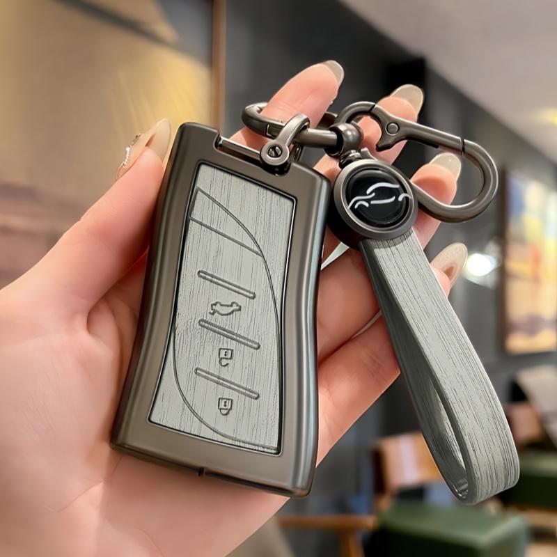 3Buttons Metal Car Key Case Cover Fob Shell for Lexus UX ES UX200 UX250h ES200 ES300h ES350 US200 US260h Protector