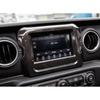 Автомобильный GPS-навигатор, декоративная крышка, рамки, наклейки для Jeep Wrangler JL Gladiator JT 2018-2022, внутренние молдинги