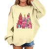 Children's Fashionable Casual Long-sleeved Loose Christmas Print Pullover Sweatshirt