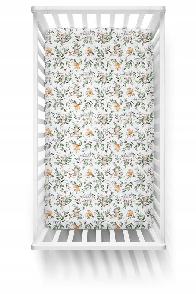 Cotton Sheet for a Crib 140x70