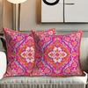 Vikama Bohemian Paisley Floral Mandala Pillowcase Elegant Home Decor For Living Room Bedroom Sofa