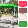 Garden Swing Canopy Replacement UV-Resistant Waterproof Easy To Install Silver-coated Oxford Cloth Swing Seat Cover Sun Shade
