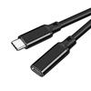 LpoieJun 5 м USB Type C удлинитель 20 Гбит/с Данные Видео 240 Вт PD Быстрая Зарядка ПВХ Совместим с Игровыми Консолями и Ноутбуками Кабель, Высокоскоростная Передача, Выход 8K@60 Гц,