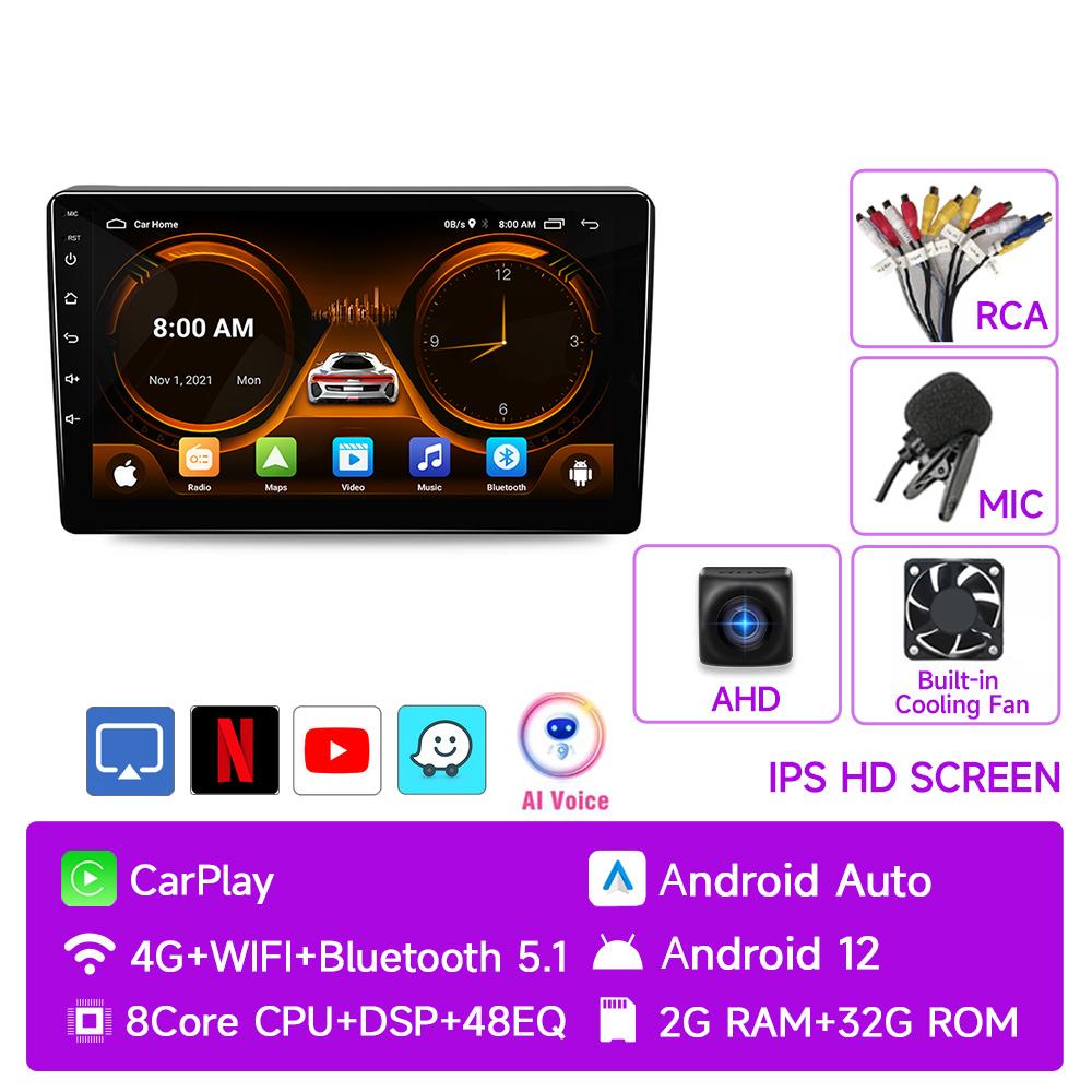 Автомобильное радио JIUYIN для Citroen Berlingo B9 Peugeot Partner 2008 - 2019 беспроводная система CarPlay Android Auto интеллектуальные системы автомобиля 2din