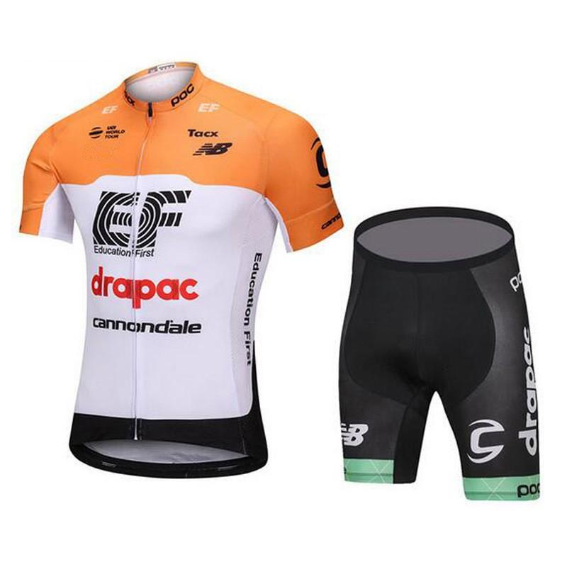 Mens Cycling Jersey Short Sleeve Breathable Quick-Dry Bike Top Orange White Print Road Mountain Riding