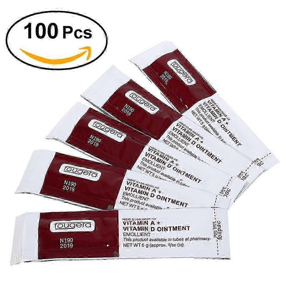 100Pcs Professional Anti Scar Tattoo Aftercare Cream Faster Healing Makeup Vitamin Ointment A&amp;D