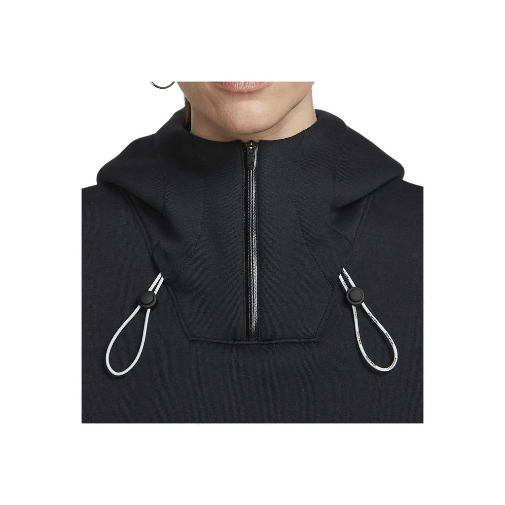 Nike Спортивная одежда Therma-FIT ADV Tech Pack Solid Pocket Half-Zip Hoodie Женские толстовки с капюшоном черного цвета DV8238-010