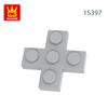 Нетоксичные 119 шт./лот 15397 Тонкие цифровые кубики 3x3 Строительные блоки Moc Цветные аксессуары Совместимые с Brick Diy Запасные части Игрушки
