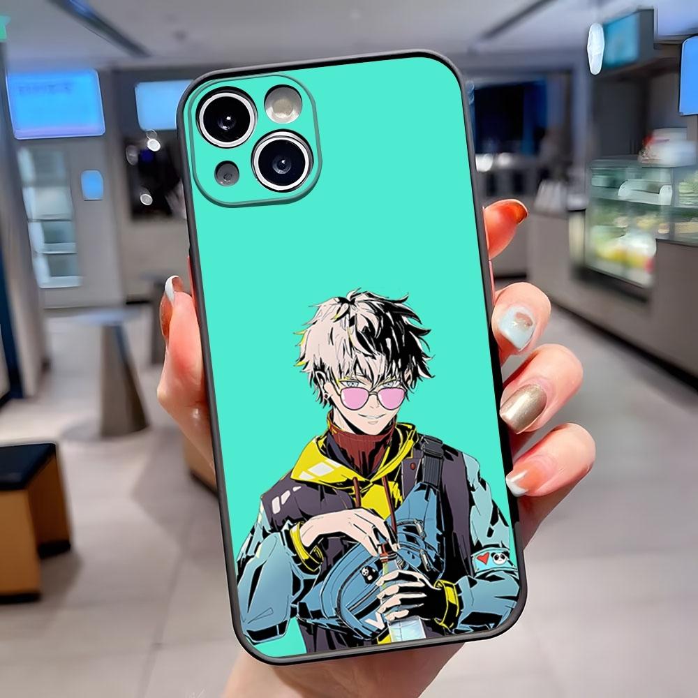 Чехол для телефона Jujutsu Kaisen Аниме Инумаки Тоге Матовый полупрозрачный Для IPhone 15 Pro 16 Pro Max 13 11 12 14 Xs X Xr 7 8 Se
