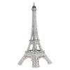 LED Tower Model Zinc Alloy Electroplating Exquisite Carving Light Up France Tower Ornament for Home Decor