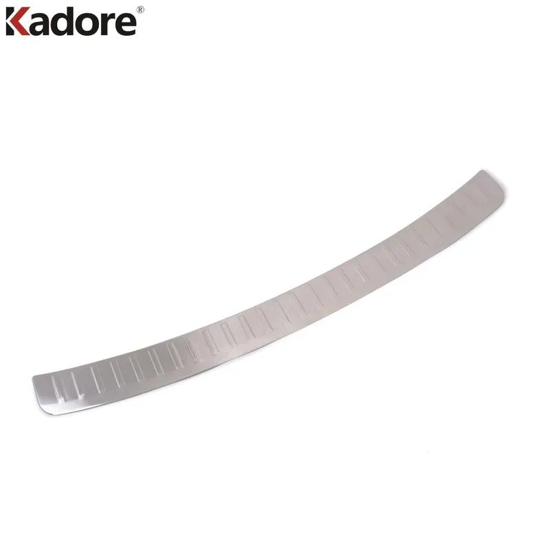 For Subaru Forester 2013-2016 2017 2018 Steel Car Rear Trunk Bumper Cover Trim Tailgate Door Sill Plate Guard Pad Accessories