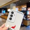 Чехол с рождественским узором для Samsung Galaxy A35 A34 A33 A32 5G A31 A30 A24 A23 A22 A16 A12 A06 A03 M55 Мягкий противоударный чехол