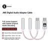 НОВЫЙ USB-C на 3,5 мм адаптер для наушников JMS с чипом ЦАП 24 бит/48 кГц, Hi-Fi стерео, Aux-донгл, поддержка звонков, микрофона, игр, прямых трансляций