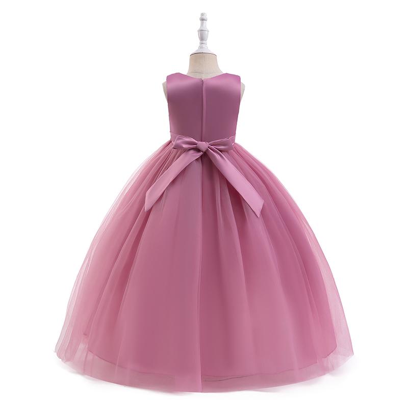 Children Girls Dress Summer Party Birthday Wedding Dresses Kids Elegant Princess Dresses Evening Long Dresses