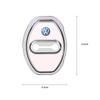 4PCS Silicone Car Door Lock Cover Door Stopper Protector For Volkswagen VW Golf Amarok Arteon T-ROC T5 ID3 Tiguan T-Cross Passat FH9