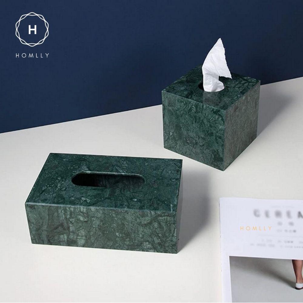 HOMLLY Marbi 100% Натуральный Мраморный Держатель для Коробок с Салфетками