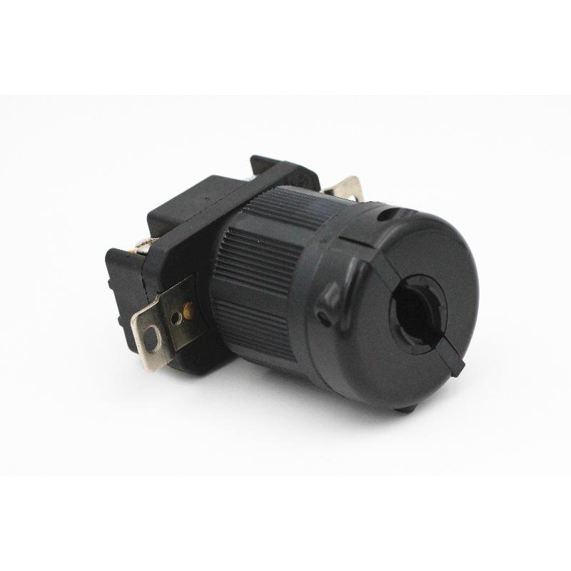 XIONGDA 30A 250V Industrial Anti-Pullout 3-Hole Plug Socket