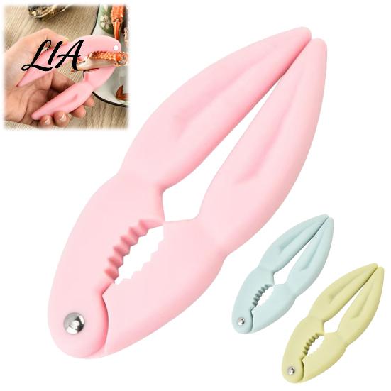 Crab Cracker Tool Multifunctional Lobster Crackers, Handheld Claw Clamp Tool, Portable Ergonomic Nut for Hard Shells Nutcracker Easy Grip Opener