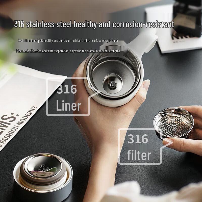 Fuguang Business Insulated Tea Mug with Handle