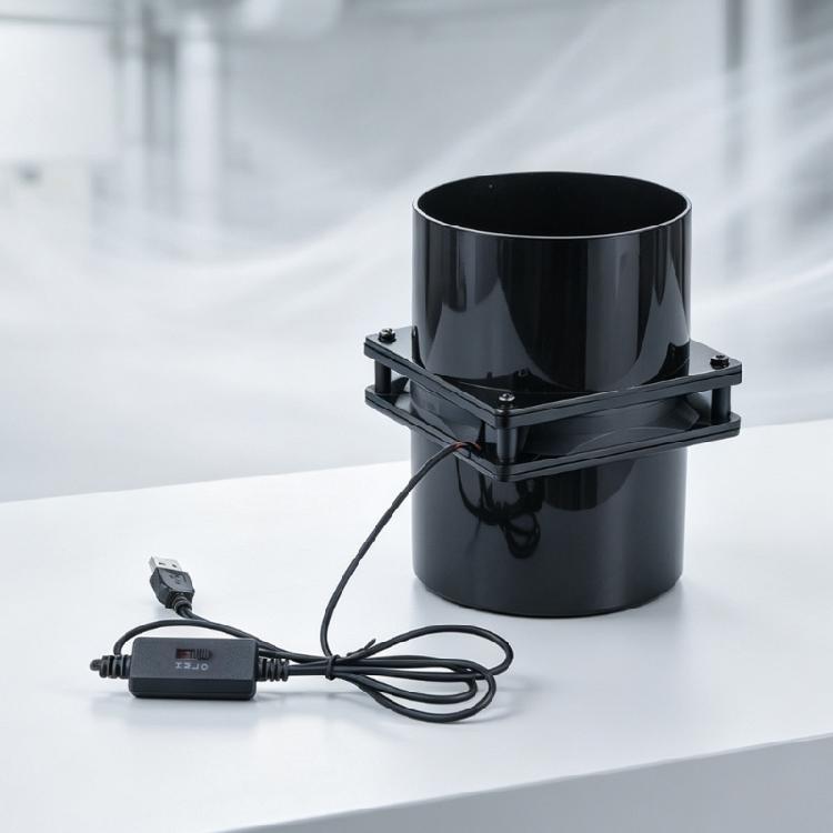 Компактный USB-вентилятор-воздуховод с 3 режимами скорости, вытяжной вентилятор для контроля запахов в домашних рабочих зонах и зонах для мейкеров, на каждый день