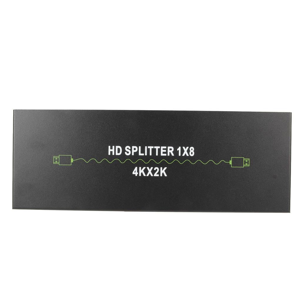 4K HD Multimedia Interface Splitter 1x8 1 In 8 Out HD Multimedia Interface Splitter Splicer