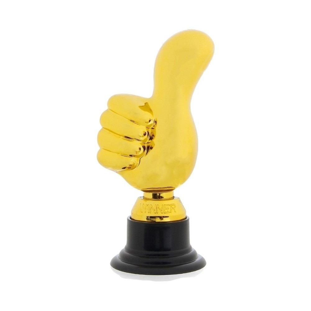 Plastic Material Gold Trophy Awards Large Size Plastic Trophies Football Trophy Home Desktop Decor