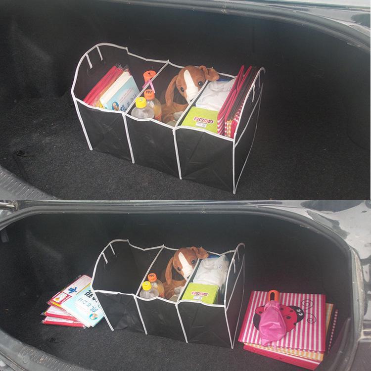 Car Backup Storage Box - Hot Selling Multifunctional Non-Woven Organizer
