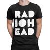 Новая Мода Мужские Женские Хлопковые Футболки с Принтом Radiohead Хлопковые Топы Потрясающая Футболка с Коротким Рукавом с Круглым Вырезом Летняя Мужская Футболка