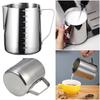 Diversion Tip Spout Milk Frothing Jug Stainless Steel Measuring Cups Latte Art Cup  Milk Tea Shop