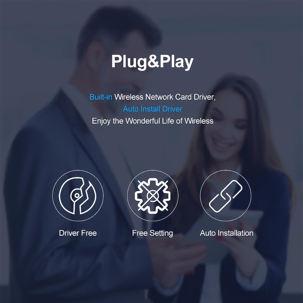 USB WiFi Беспроводная антенна MT-7601 LAN Адаптер Сетевая карта для телевизора USB Wi-Fi адаптер